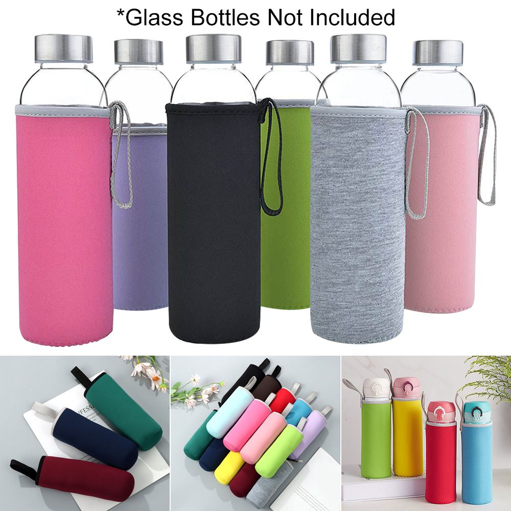 Outdoor Sport Glass Water Bottle - Borsa Sportiva da Esterno, Custodia Portatile